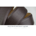 Cinturones de lujo de los hombres / correa de la hebilla del perno / correa de cuero durable del patrón del lichee